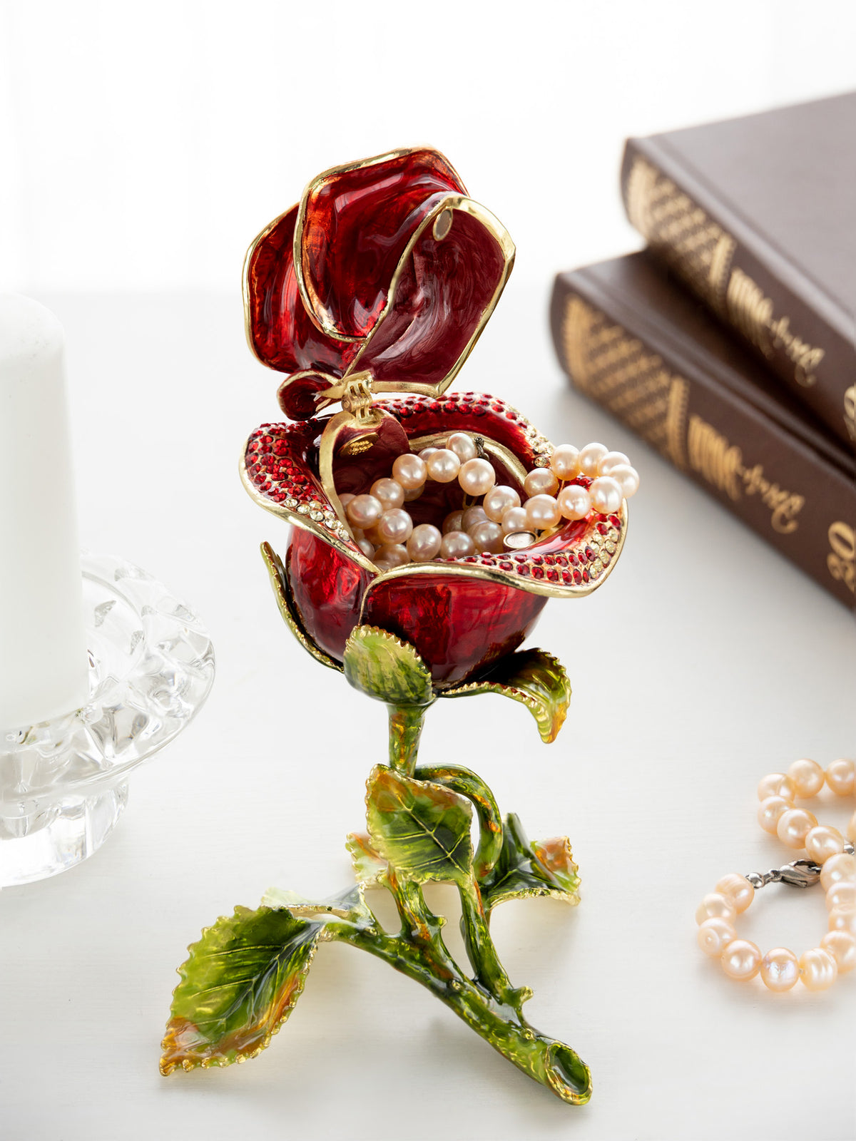 Keren Kopal Valentine Red Rose