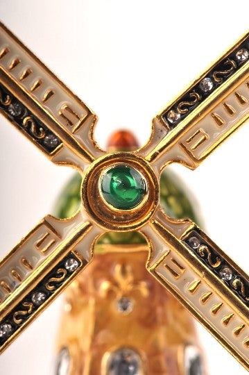 Keren Kopal Green & Gold Windmill