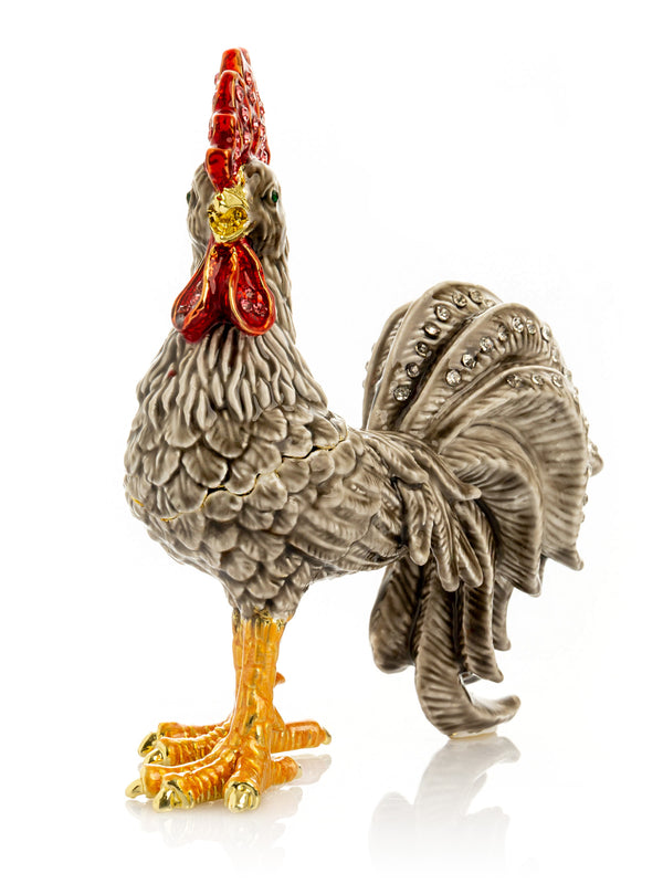 Boîte à bijoux Coq Gris Keren Kopal