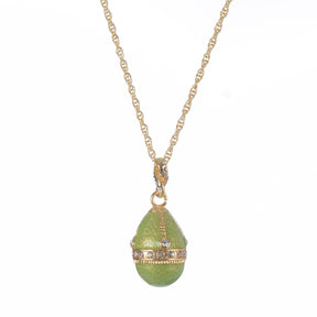 Keren Kopal Gold & Green Egg Pendant Gold Necklace
