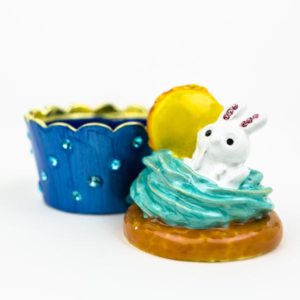 Lapin sur Cupcake