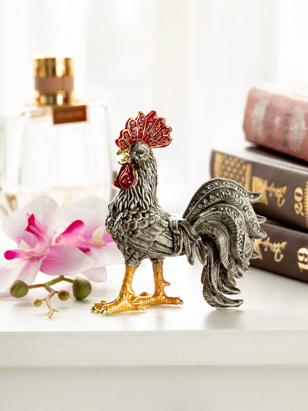 Boîte à bijoux Coq Gris Keren Kopal