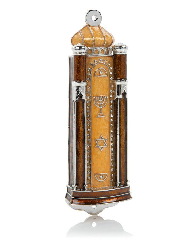 Mezouzah Arche Sainte Moderne Marron