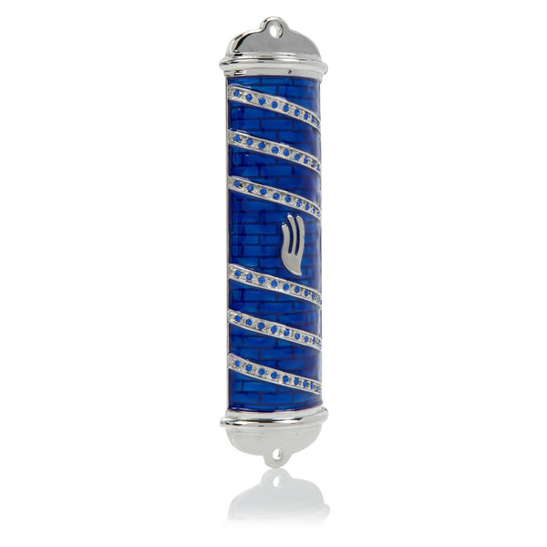 Mezouza Bleue Moderne
