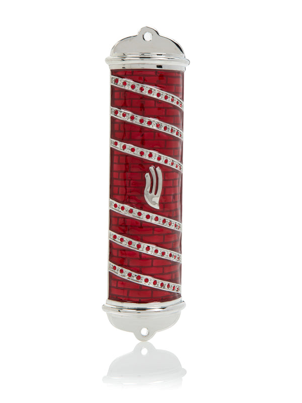 Mezouza Moderne Rouge