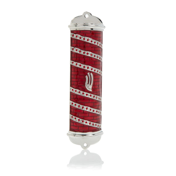 Mezouza Moderne Rouge