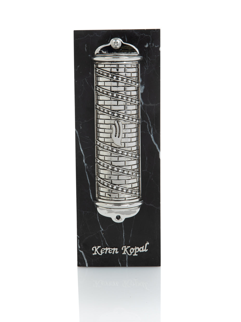 Silver Modern Mezuzah