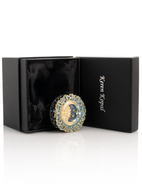 Keren Kopal Celestial Sun and Moon Trinket Box
