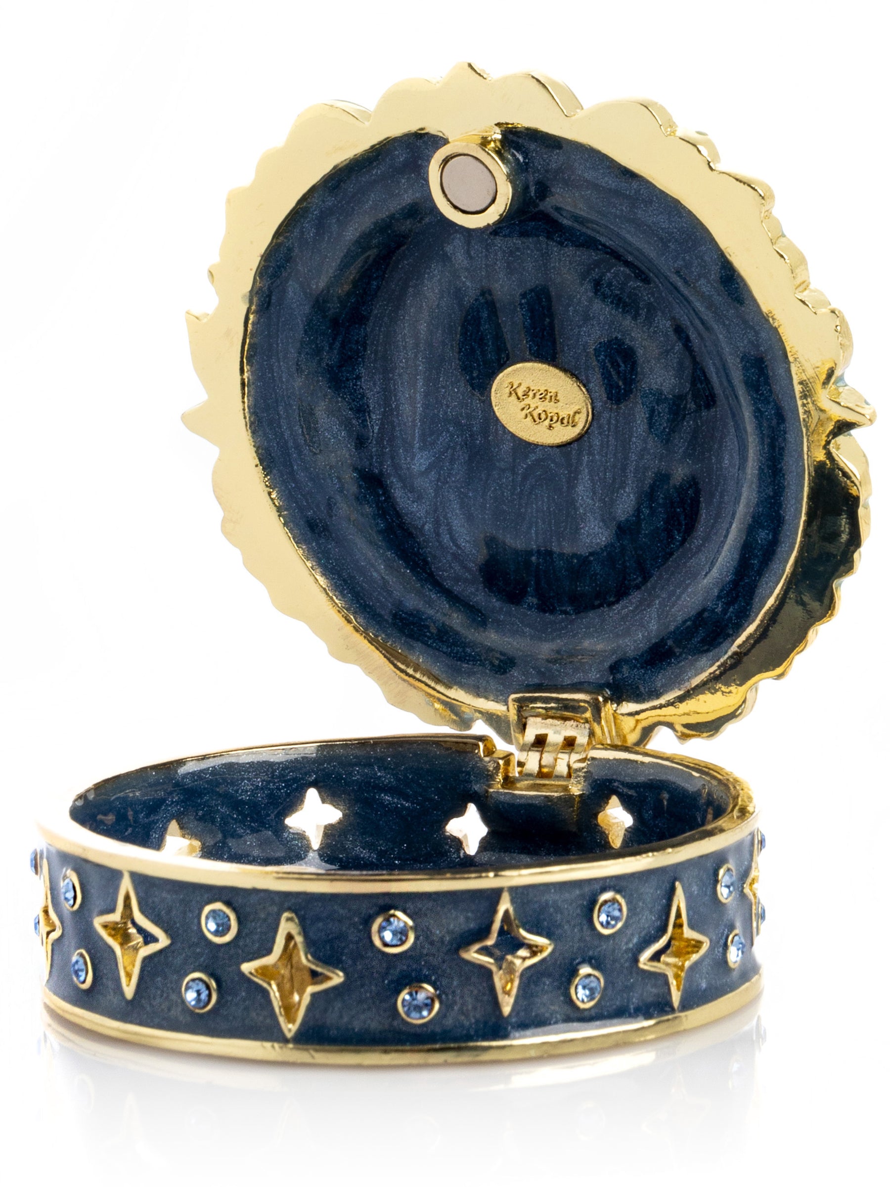 Keren Kopal Celestial Sun and Moon Trinket Box