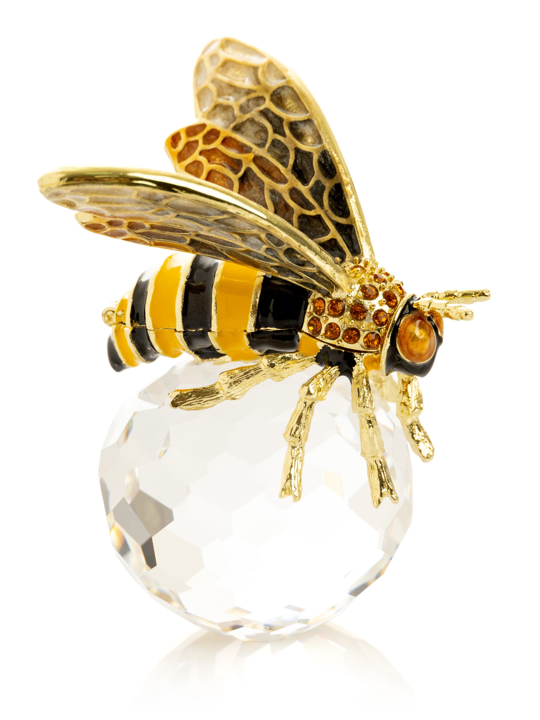 Bee on Crystal