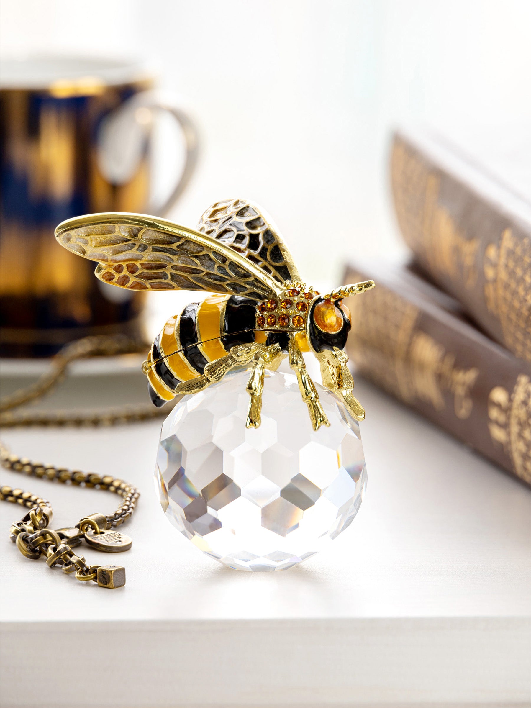 Bee on Crystal