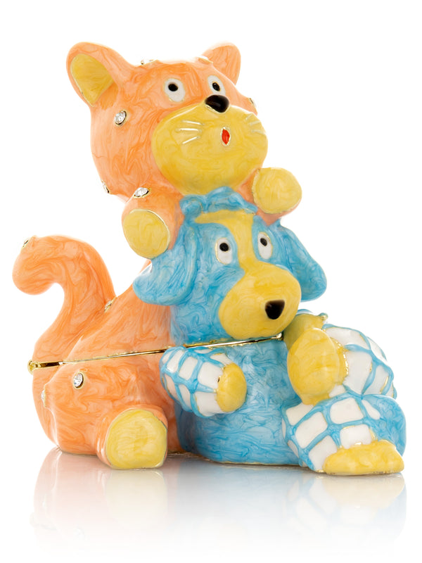 Chat & Chien Amis Assis Ensemble