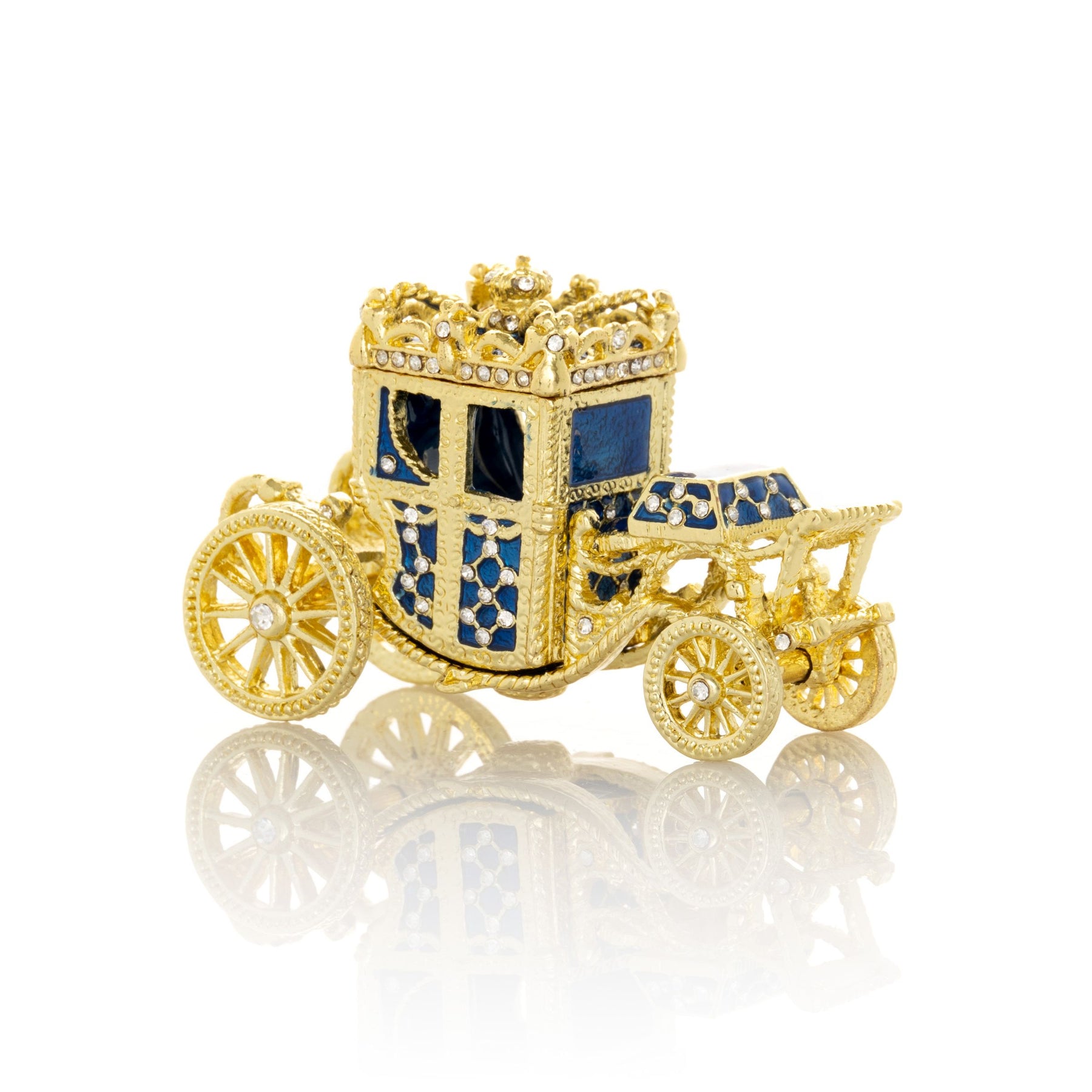 Gold & Blue Carriage