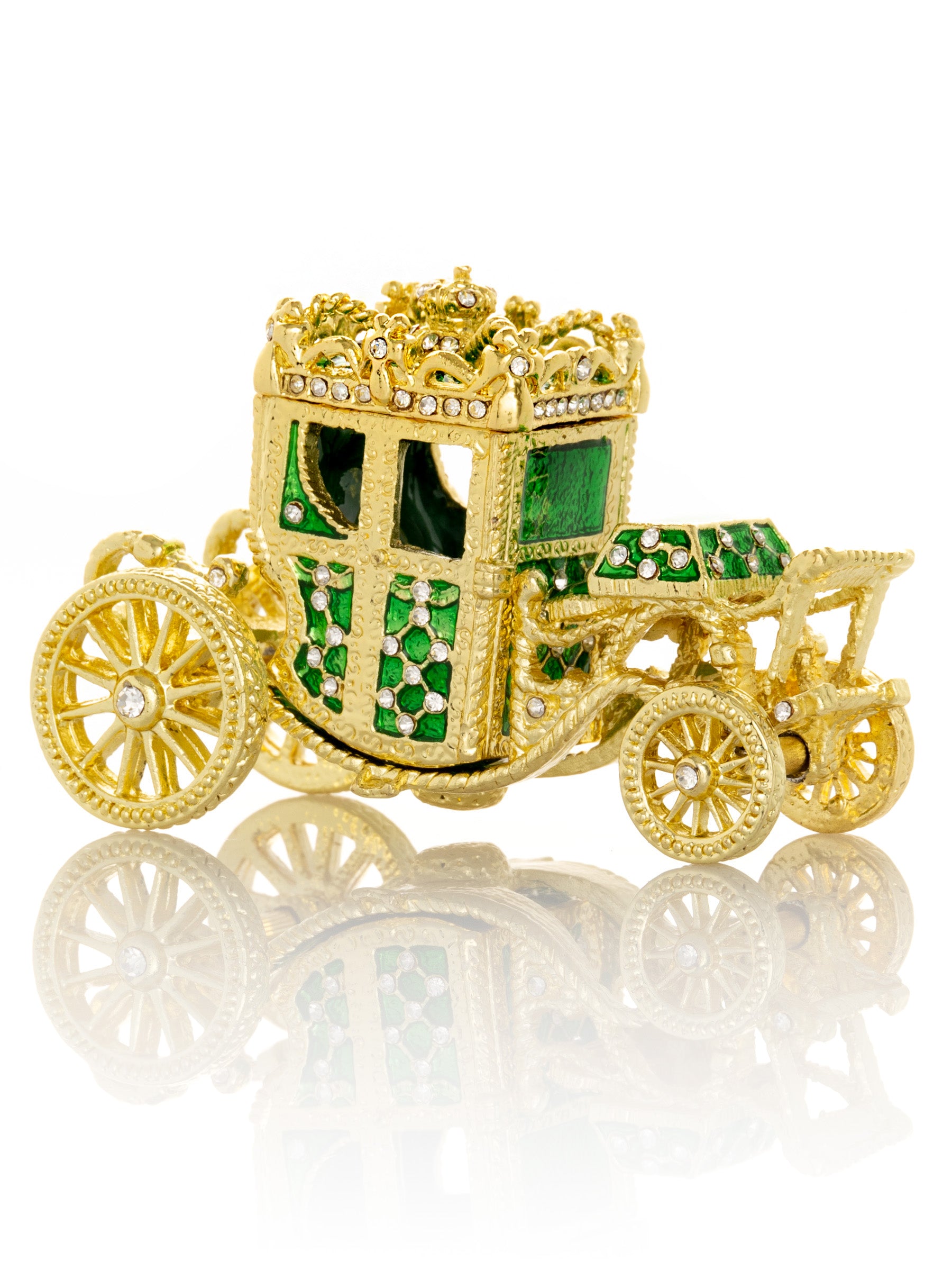 Gold & Green Carriage