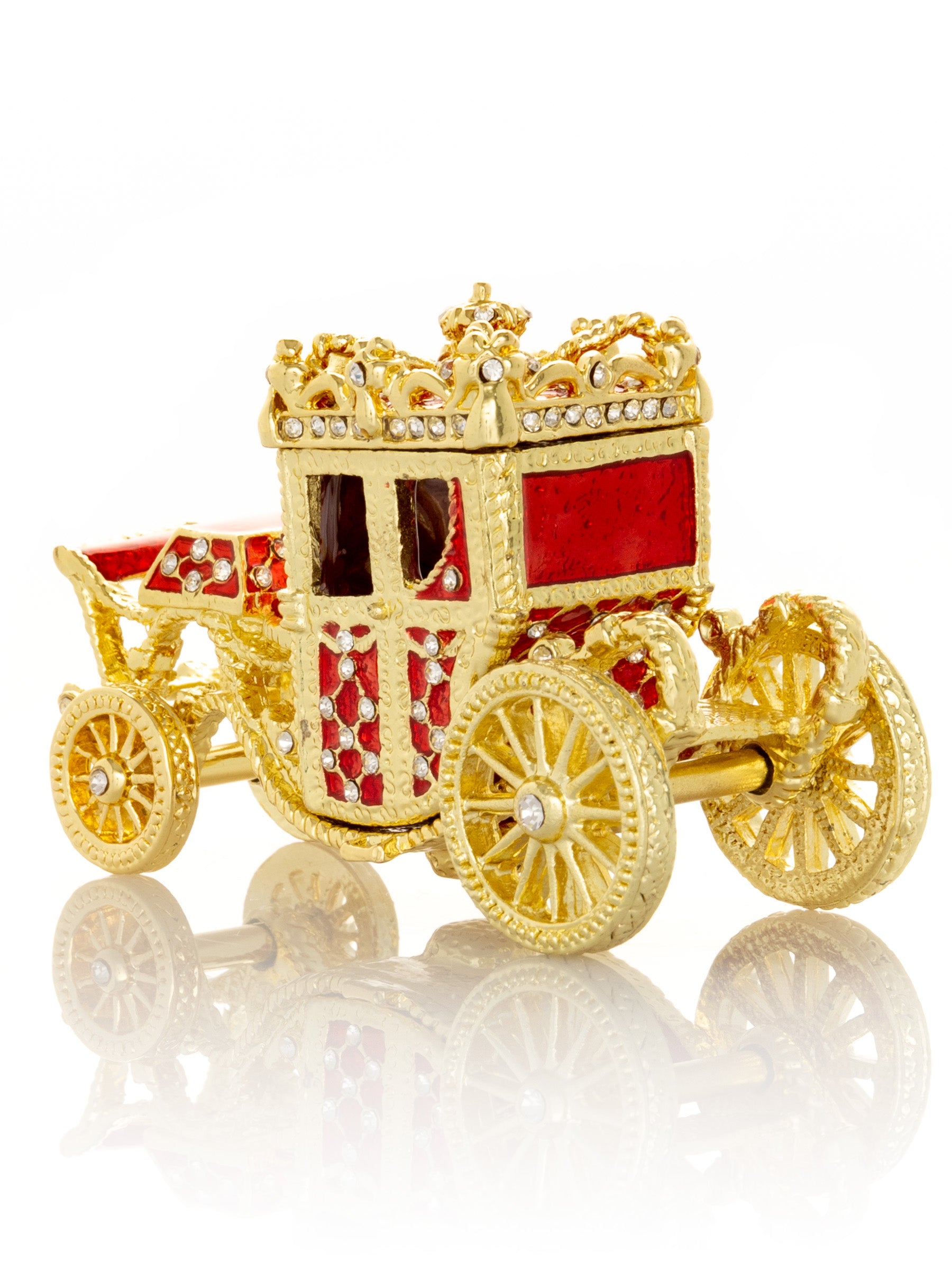 Keren Kopal Gold & Red Carriage