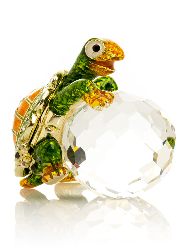 Tortue sur Cristal