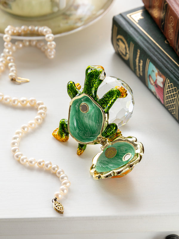 Tortue sur Cristal