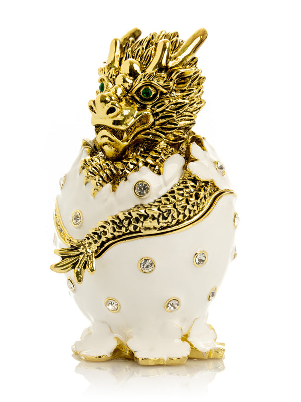 Œuf blanc Dragon Doré