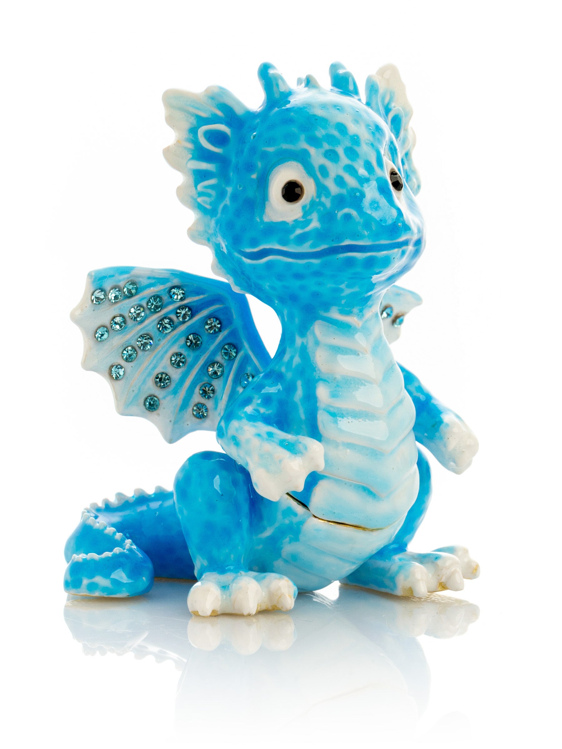 Cute Blue Chinese Dragon