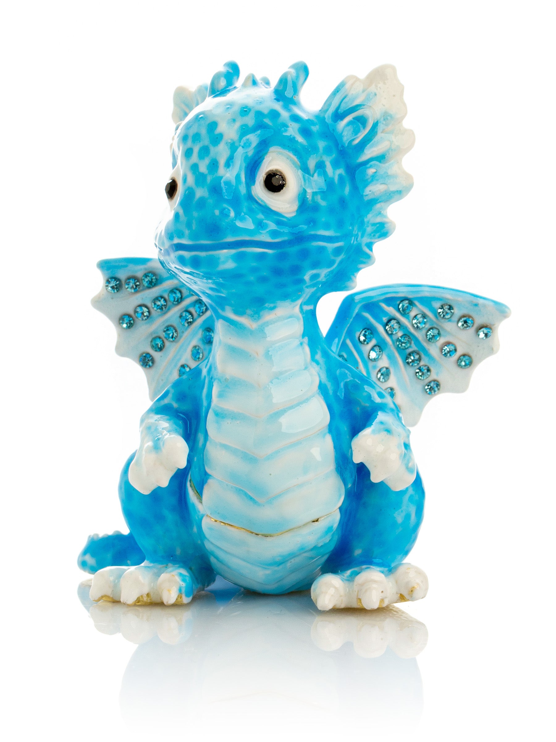 Cute Blue Chinese Dragon