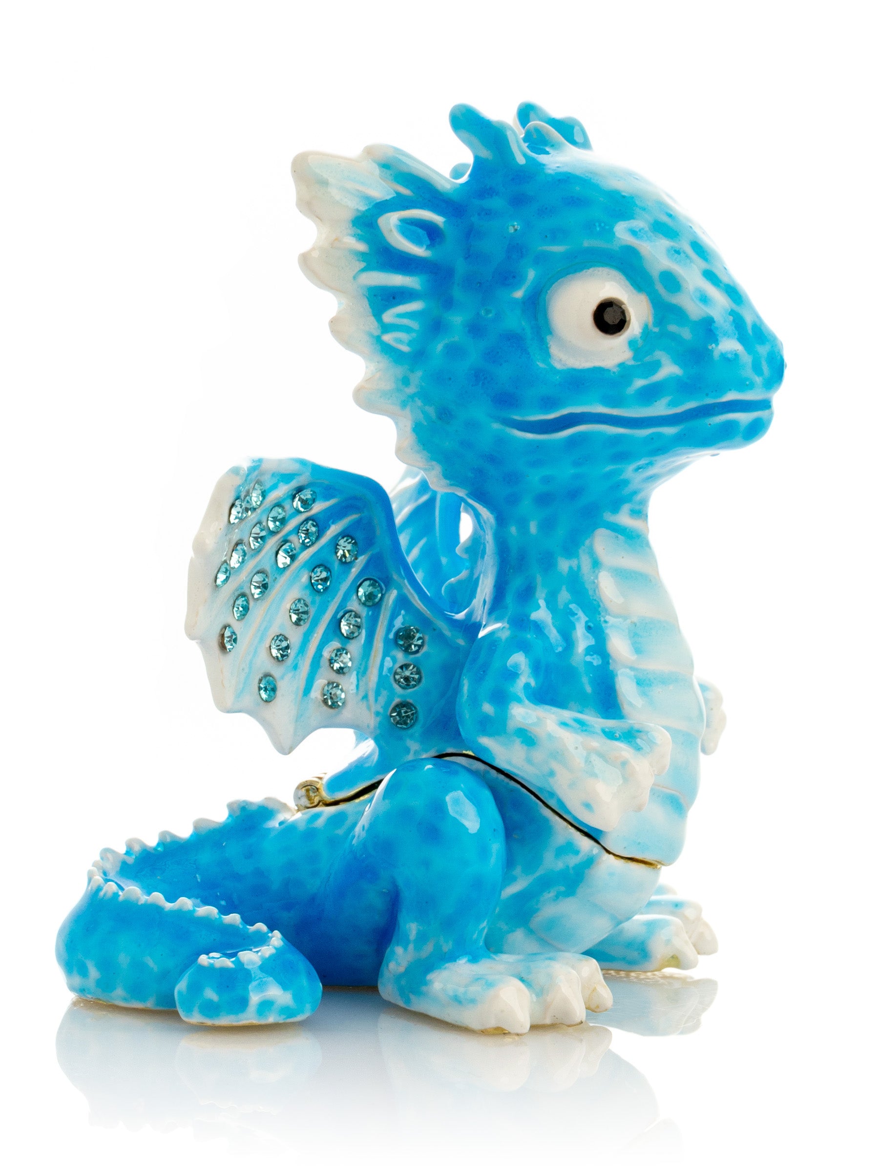 Cute Blue Chinese Dragon