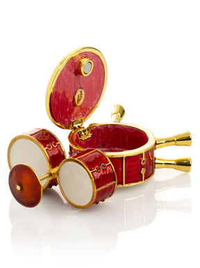 Drum Set Trinket Box