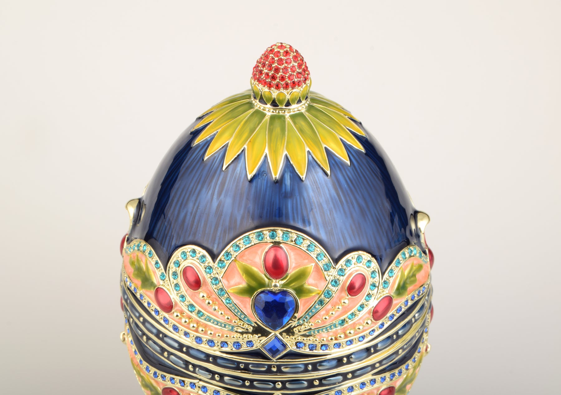 Keren Kopal Blue Colorful Russian Egg