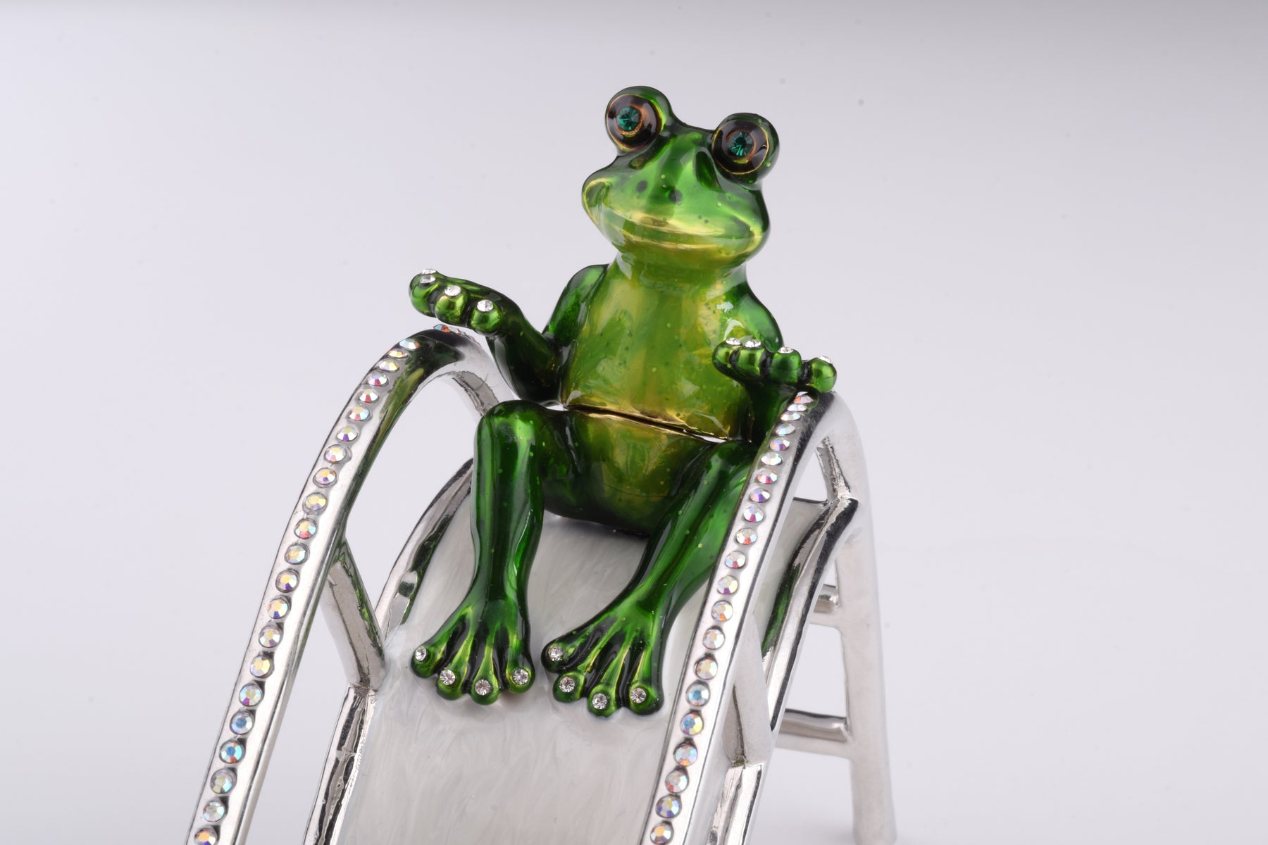Keren Kopal Two Frogs Riding Slide