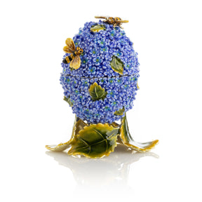 Blue Flower and Bees music box  with Leaves Fur Elise by Ludwig Van Beethoven