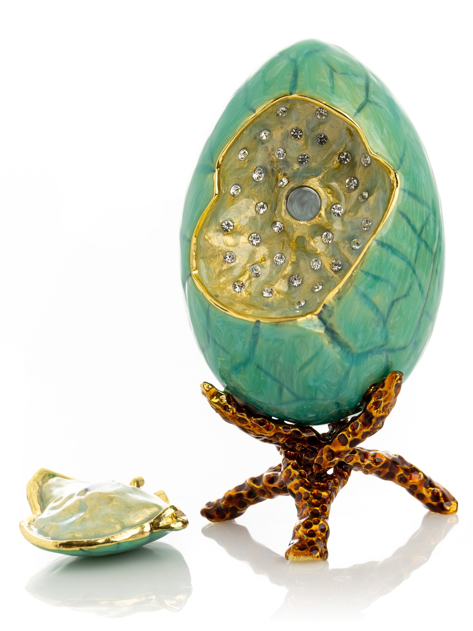Keren Kopal Turquoise Faberge Egg