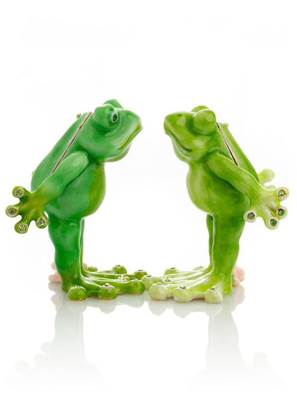 Boîte à bijoux Kissing Frogs