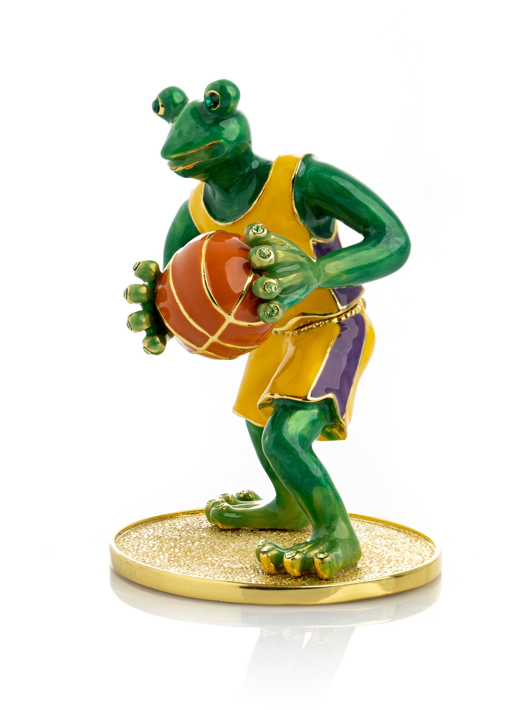 Keren Kopal Frog Playing Basketball