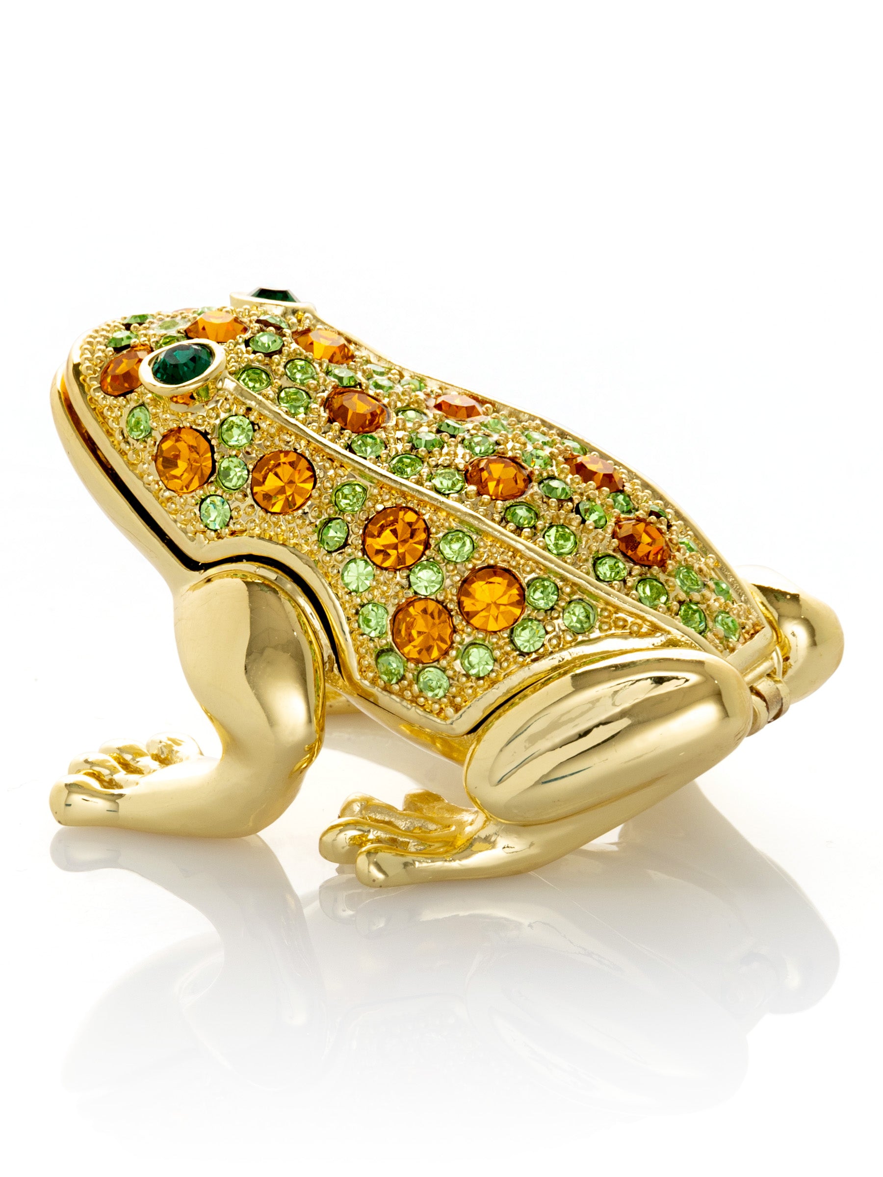 Keren Kopal Gold & Green Frog