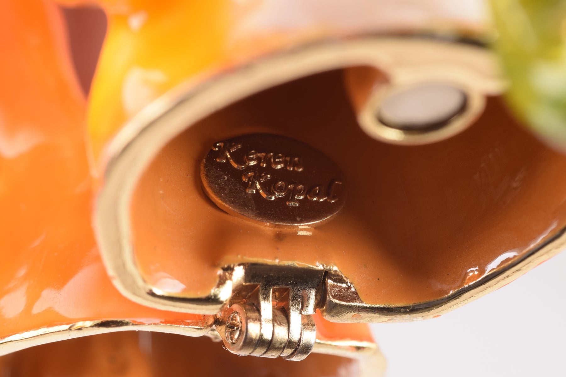 Keren Kopal Frog Playing a Saxophone