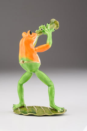 Keren Kopal Trumpet Playing Frog