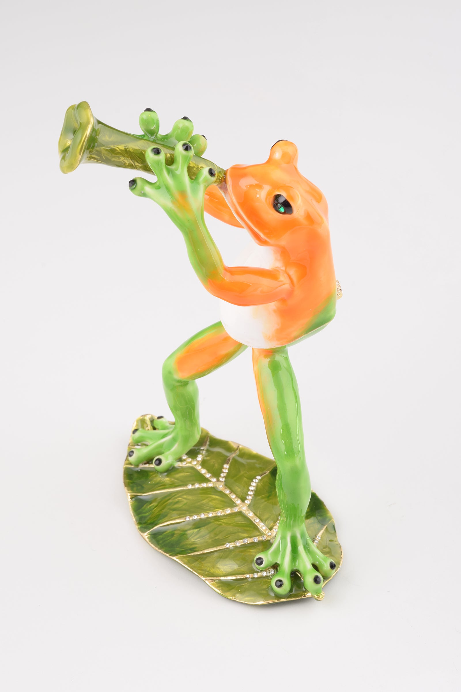 Keren Kopal Trumpet Playing Frog