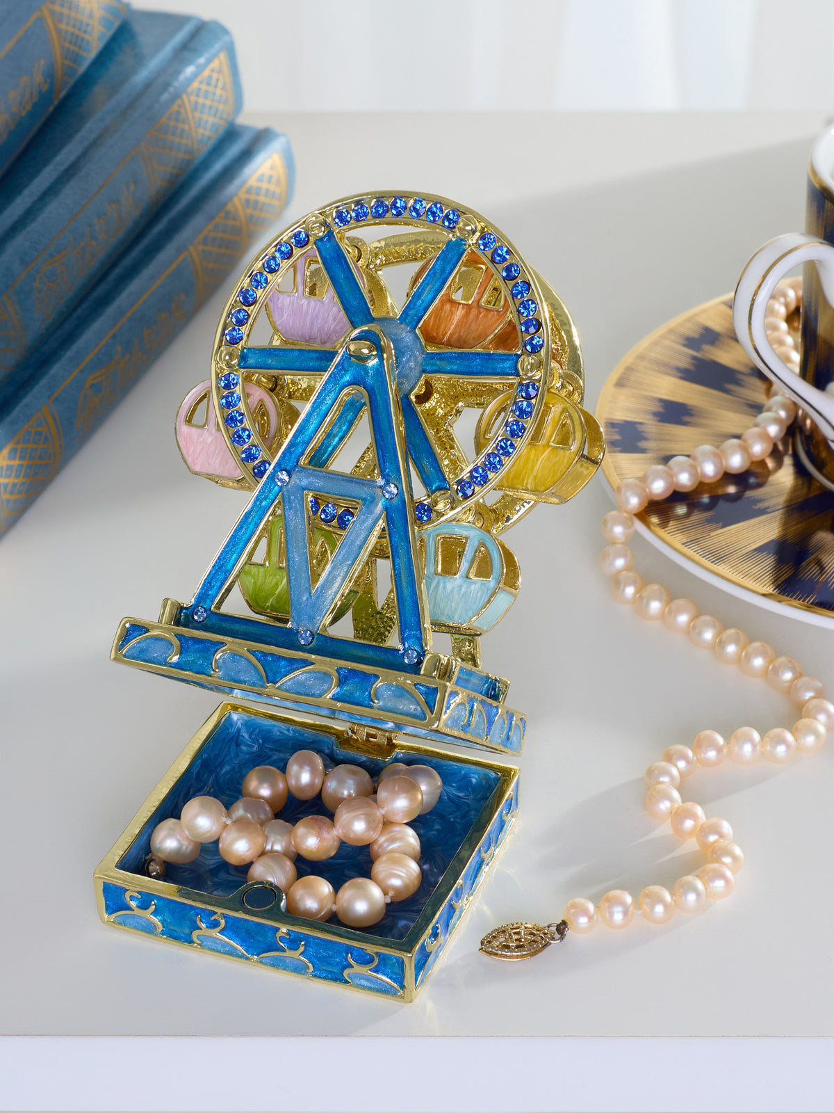 Keren Kopal The Carnival Romance Ferris Wheel Trinket Box by Keren Kopal
