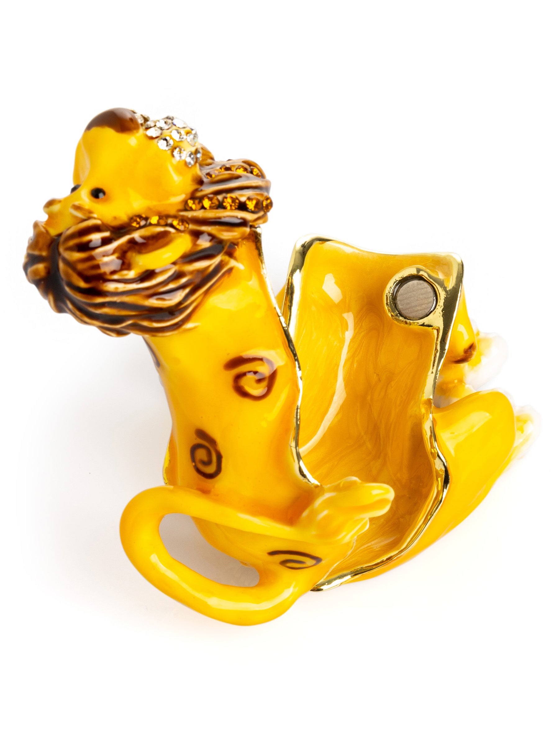 Keren Kopal Cute Lion Trinket Box