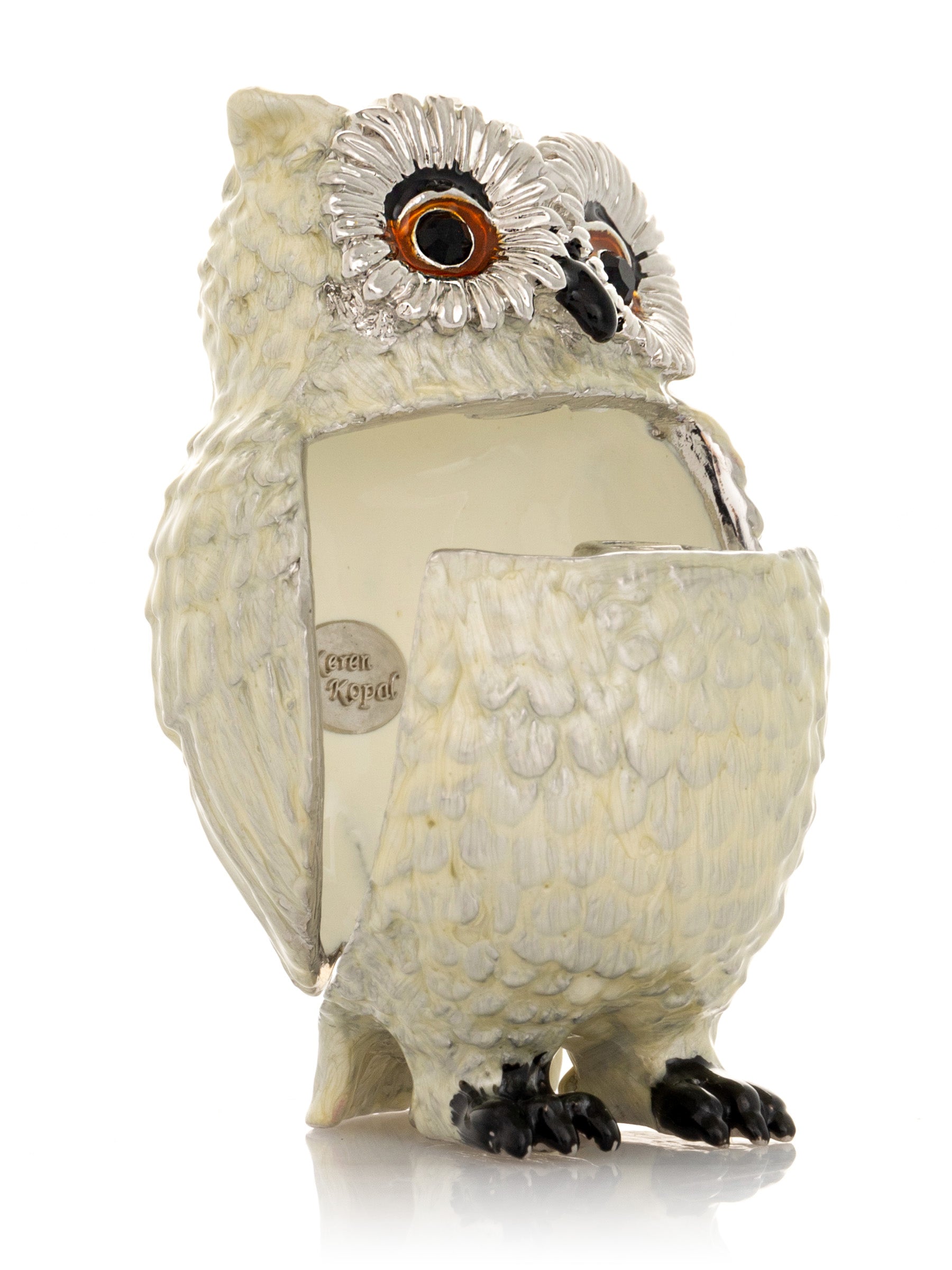 Silver and White Owl