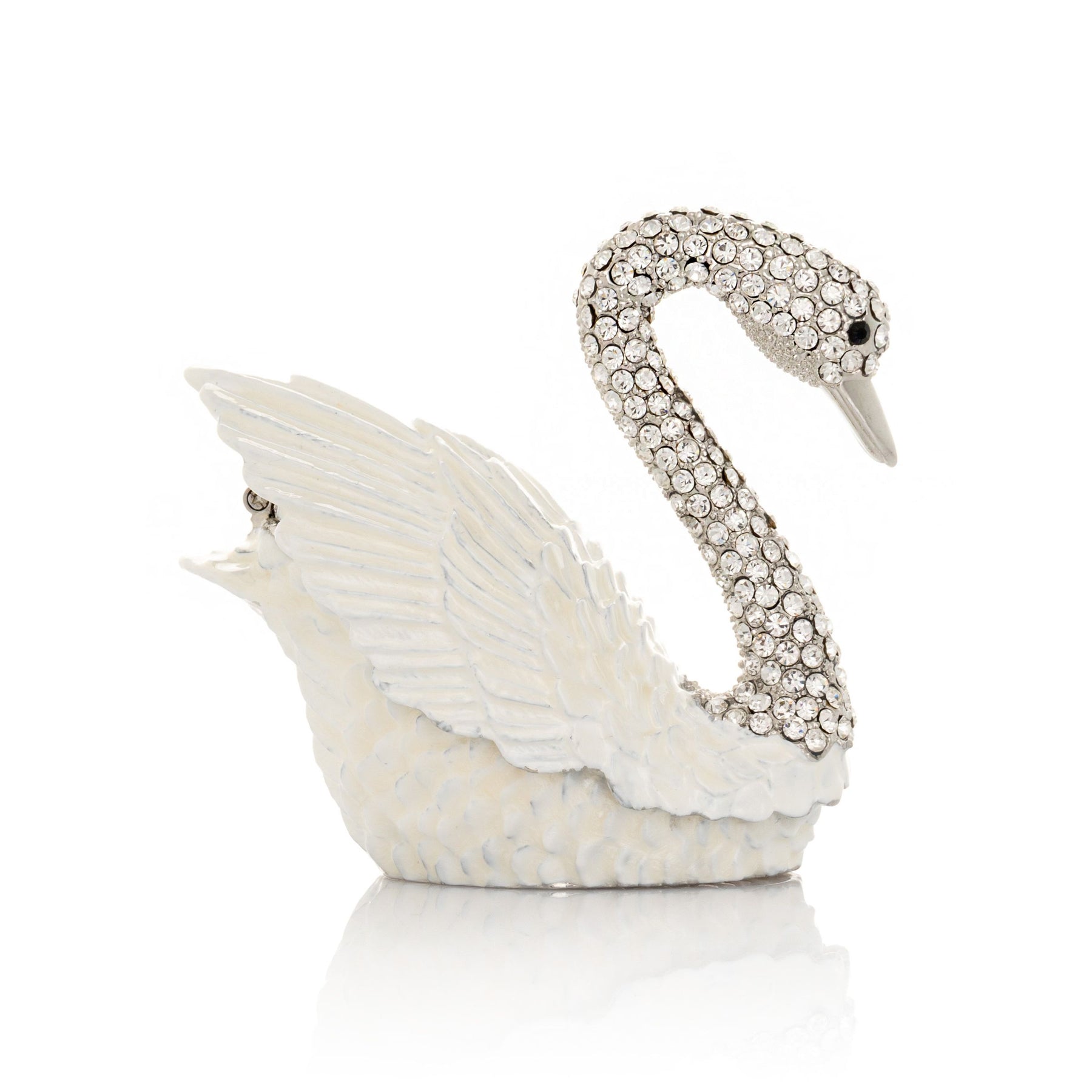 White Swan with crystal neck