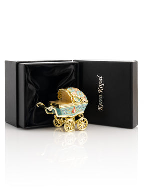 Baby Carriage trinket box