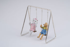 Cat & Dog Swinging