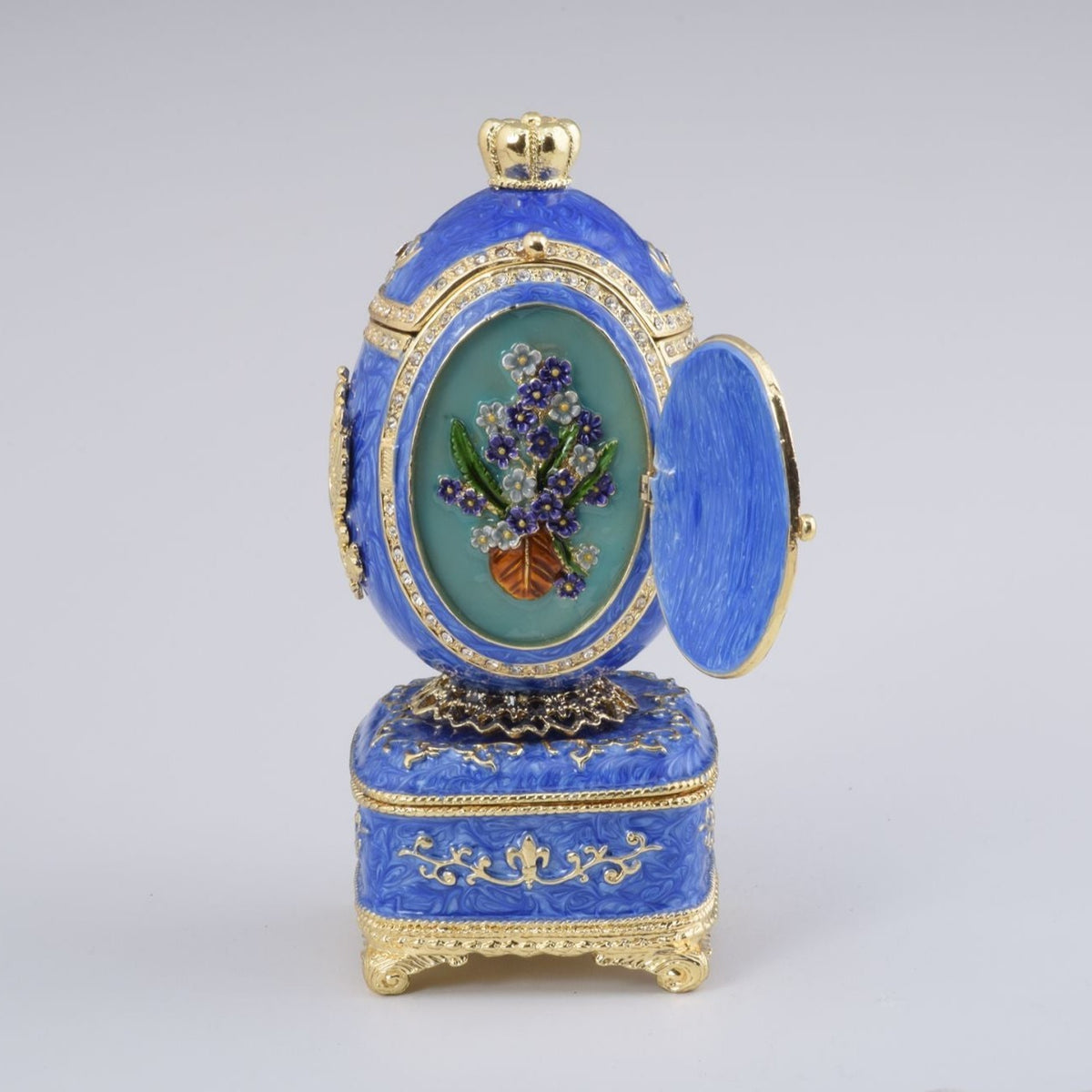 Blue Royal Faberge Egg