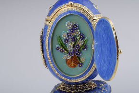 Blue Royal Faberge Egg