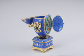 Blue Royal Faberge Egg