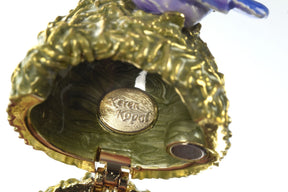 Two love Birds in a nest  Trinket Box