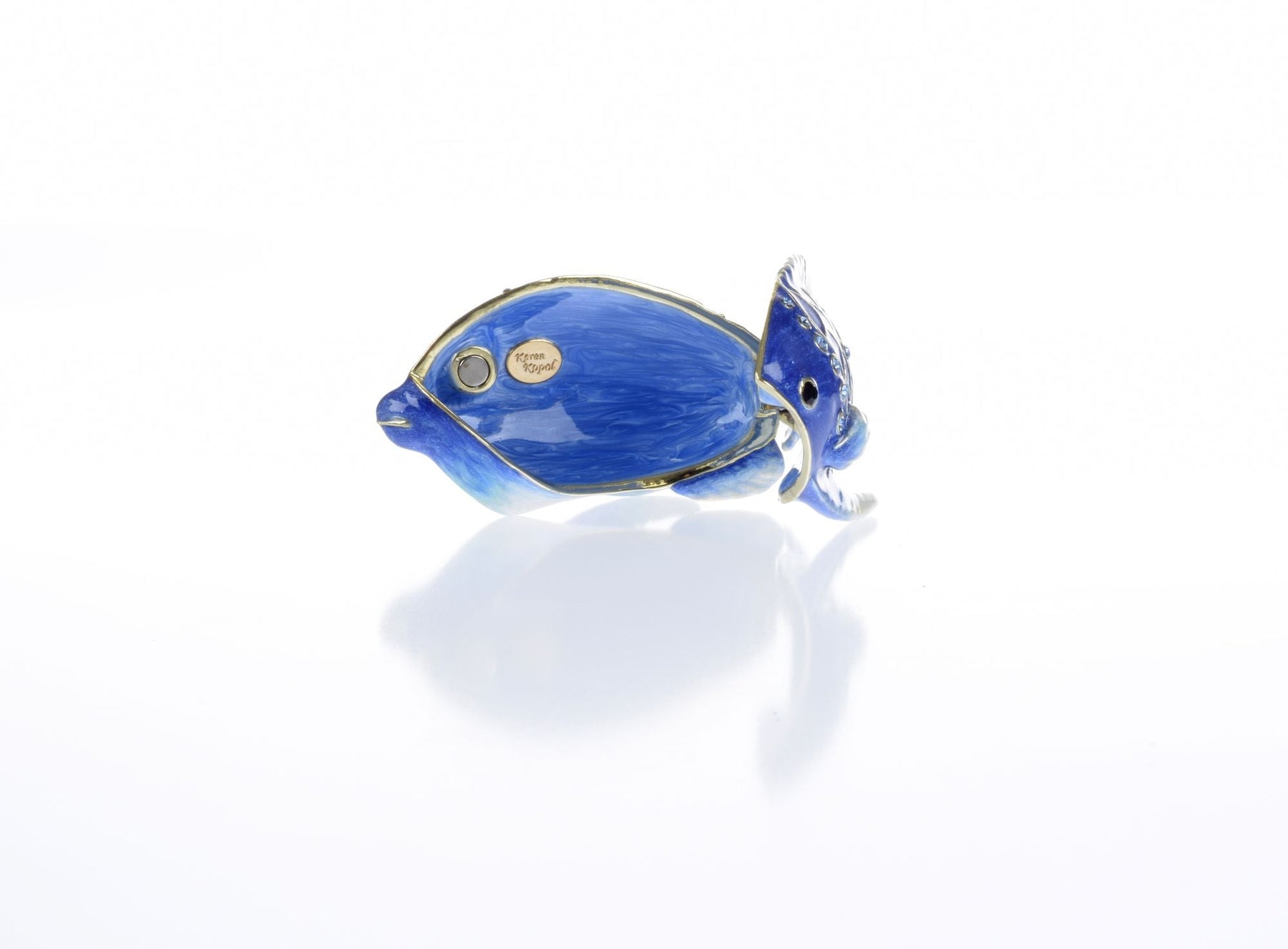 Blue Rainbowfish Fish trinket box