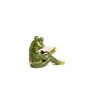 Frog Reading a Book Baby Shower Keren Kopal