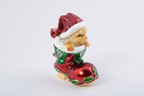 Keren Kopal Christmas Cat in a Christmas Boot  62.50