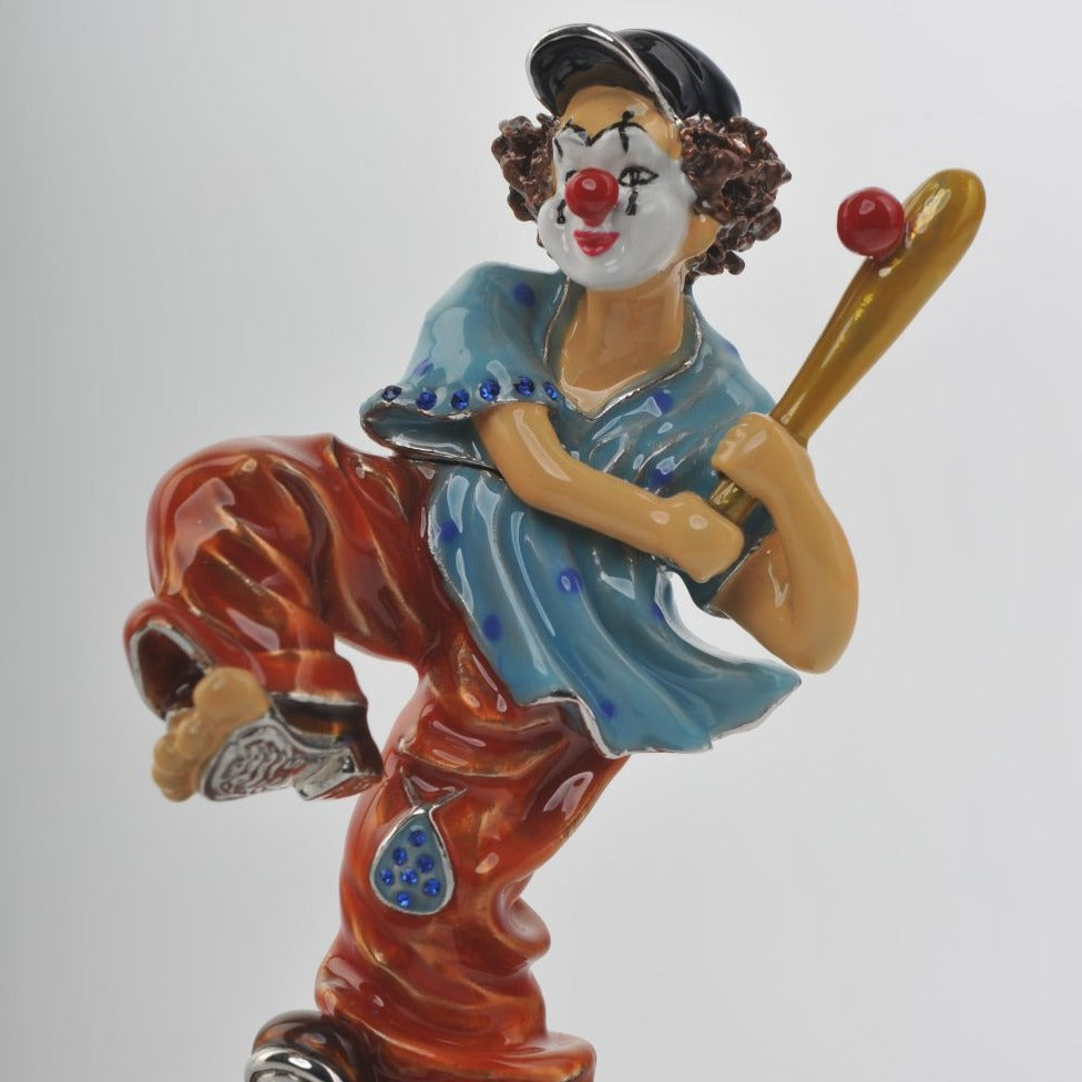 Keren Kopal Circus Clown Playing Baseball  89.00